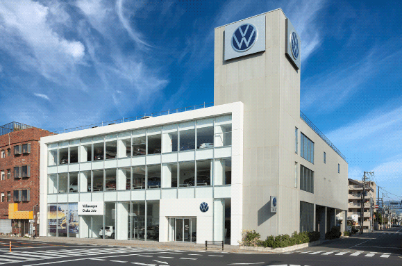 Volkswagen 大阪城東 店舗外観